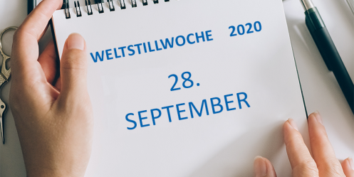 Weltstillwoche 28. September 2020